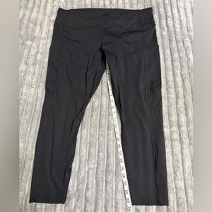 Lululemon Fast & Free Black 5 Pocket Leggings
